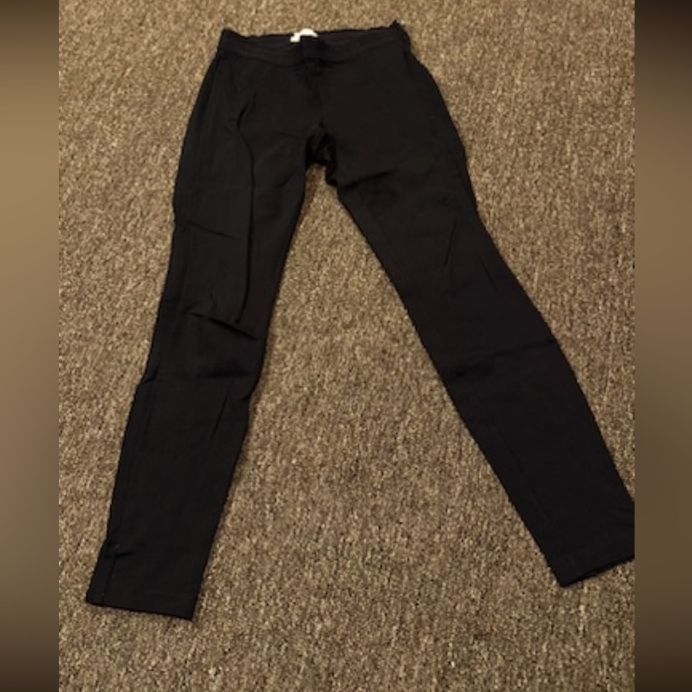 COPY - J.Crew Women's Chino The Gigi Pant Size 6 Black Knit Stretch Pockets Sli…